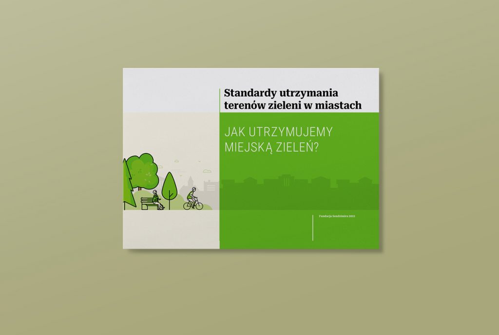 okładka publikacji na zielonym tle